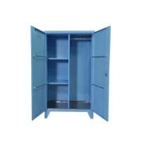 2 door steel bathroom locker sanitary public toilet cabinet