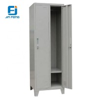 Customized Color 2 door Clothing Steel Locker Wardrobe Hospital Locker Gym Locker