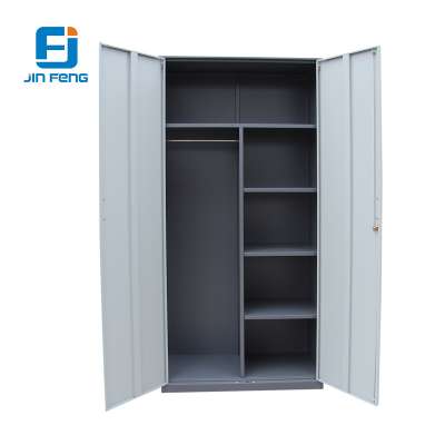 China Cheap Knock Down Furniture In Office Steel Cabinet Metal Wardrobes